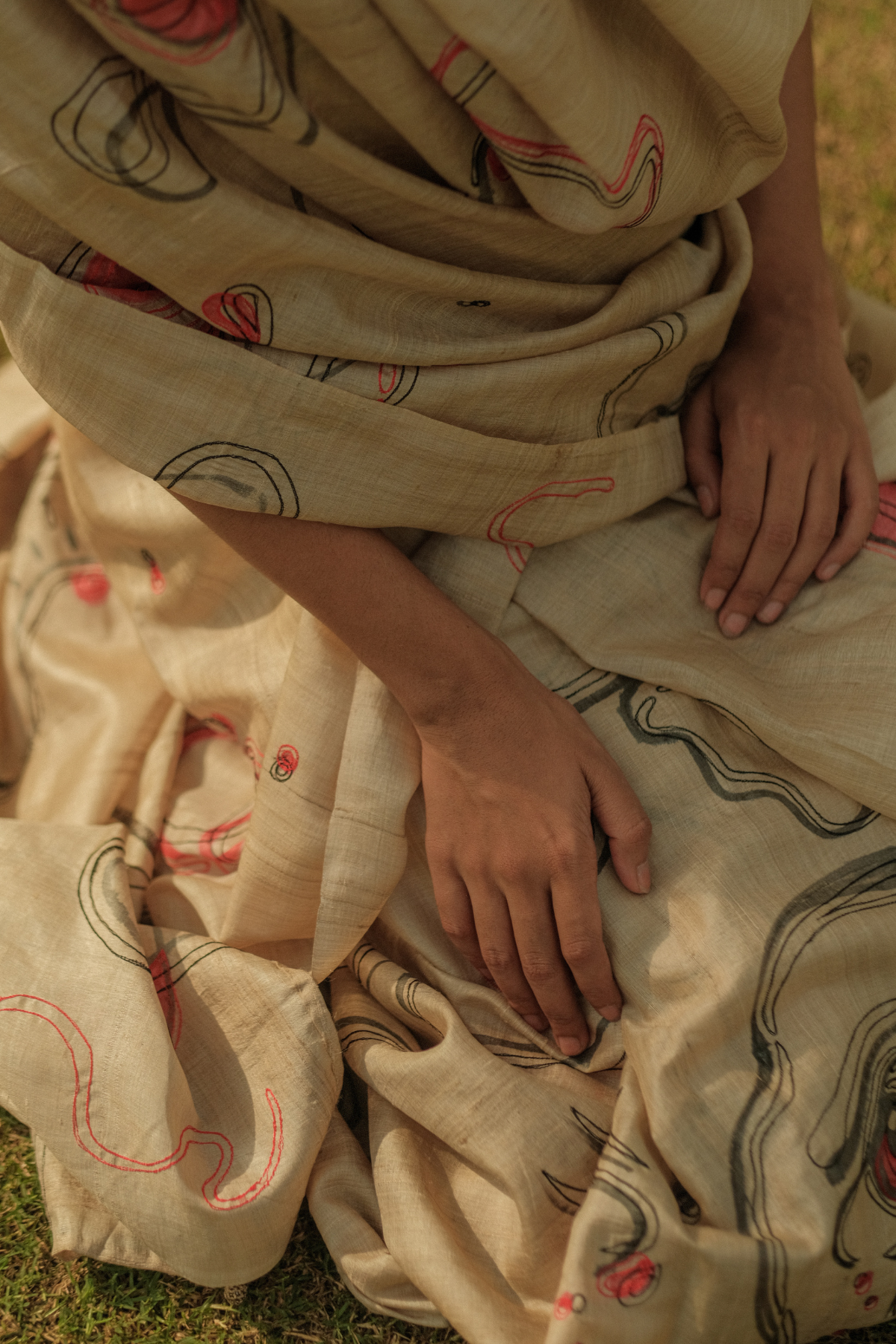 Emotions saree