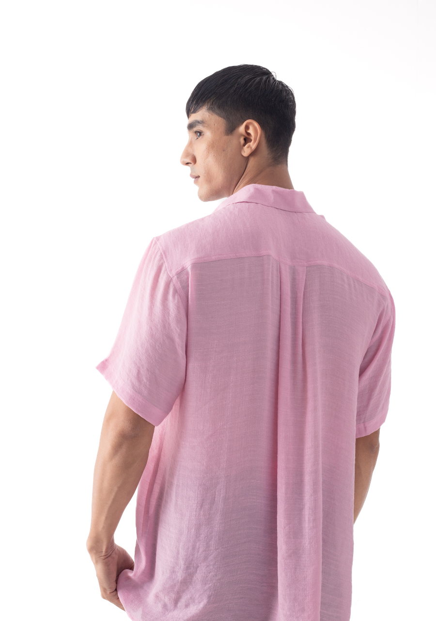 FLOWER BEE SHIRT - PINK