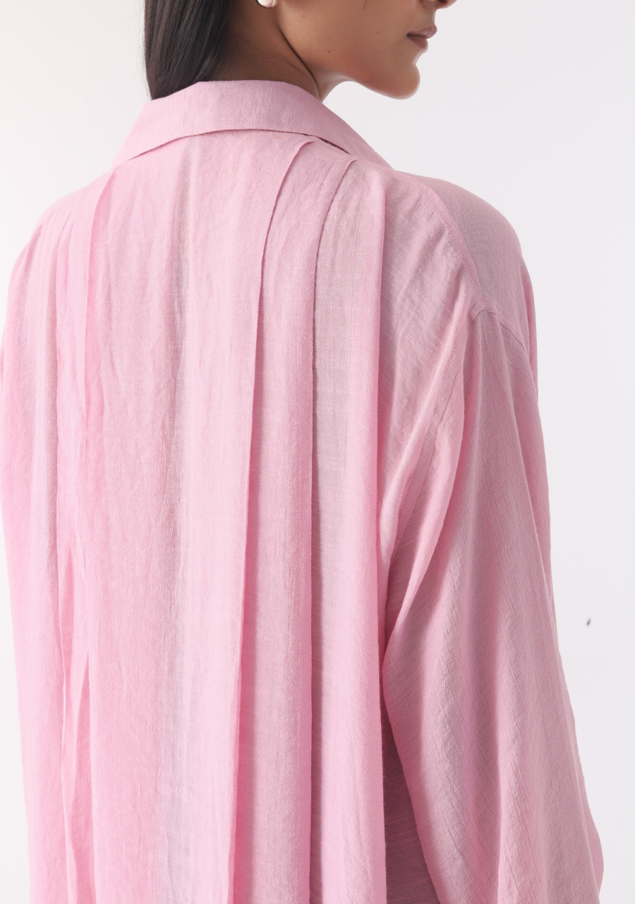 INAMORATA PLEATED SHIRT