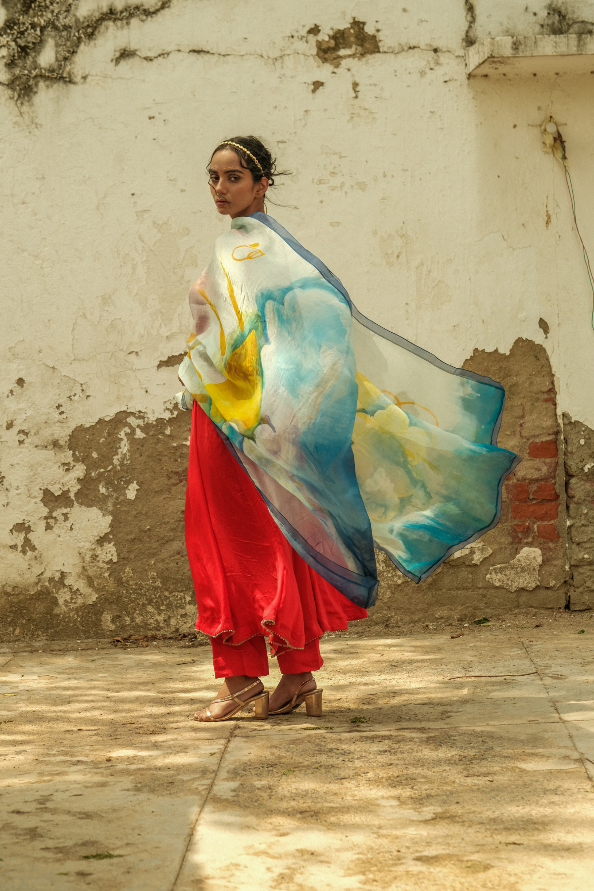 Sunset dupatta