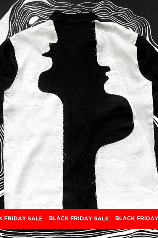 DIALOGUE SHIRT - BLACK