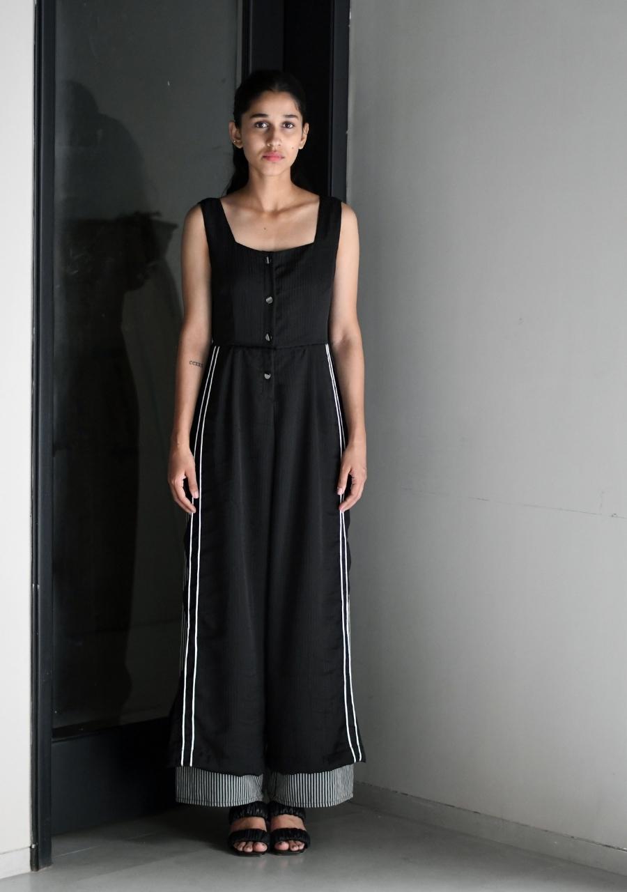 DOUBLE LAYERED JUMPSUIT