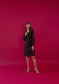 MICHELLE JACKET - CHOCOLATE