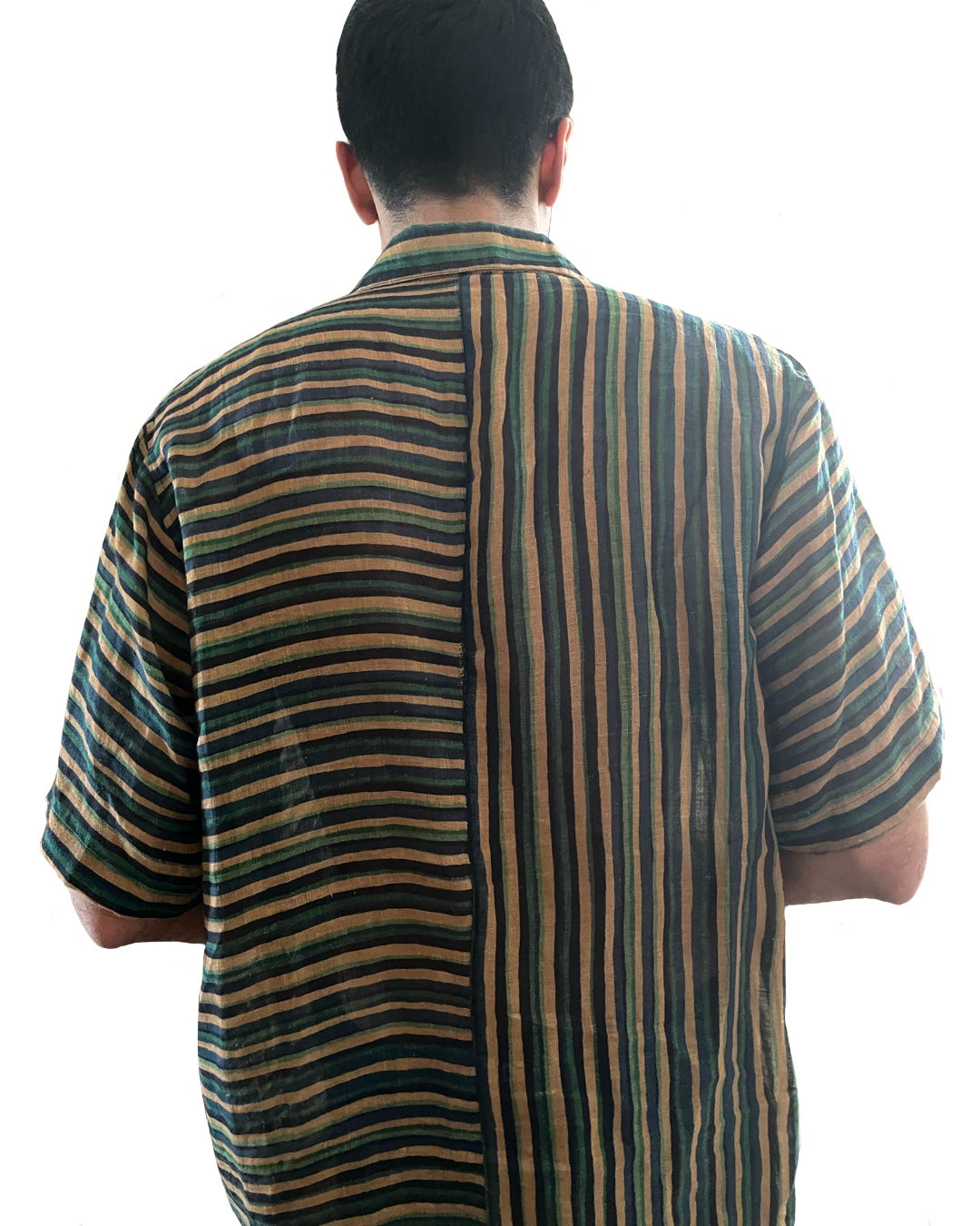 EARTHY STRIPED SHIRT