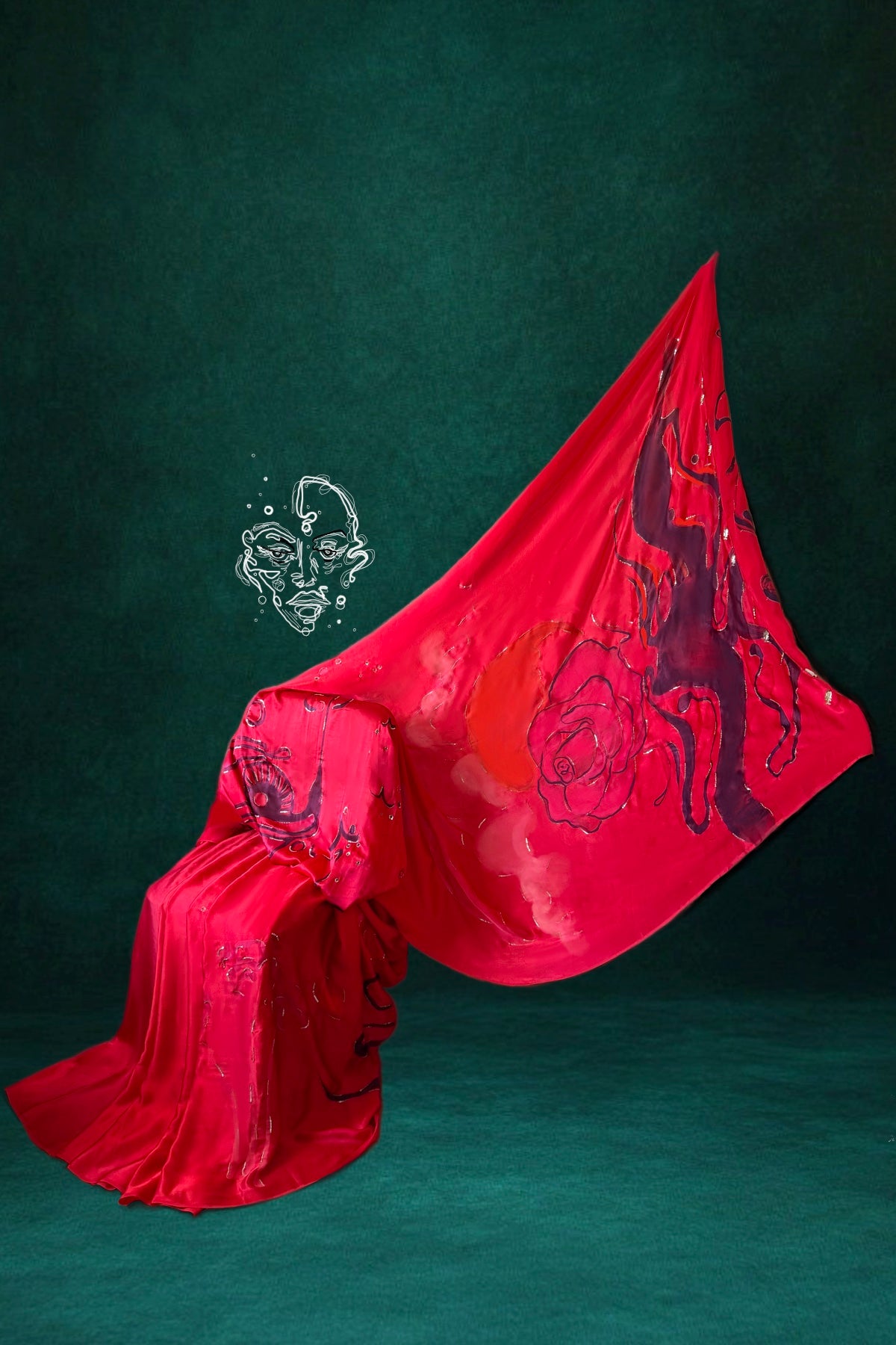 And Then She Rose Saree