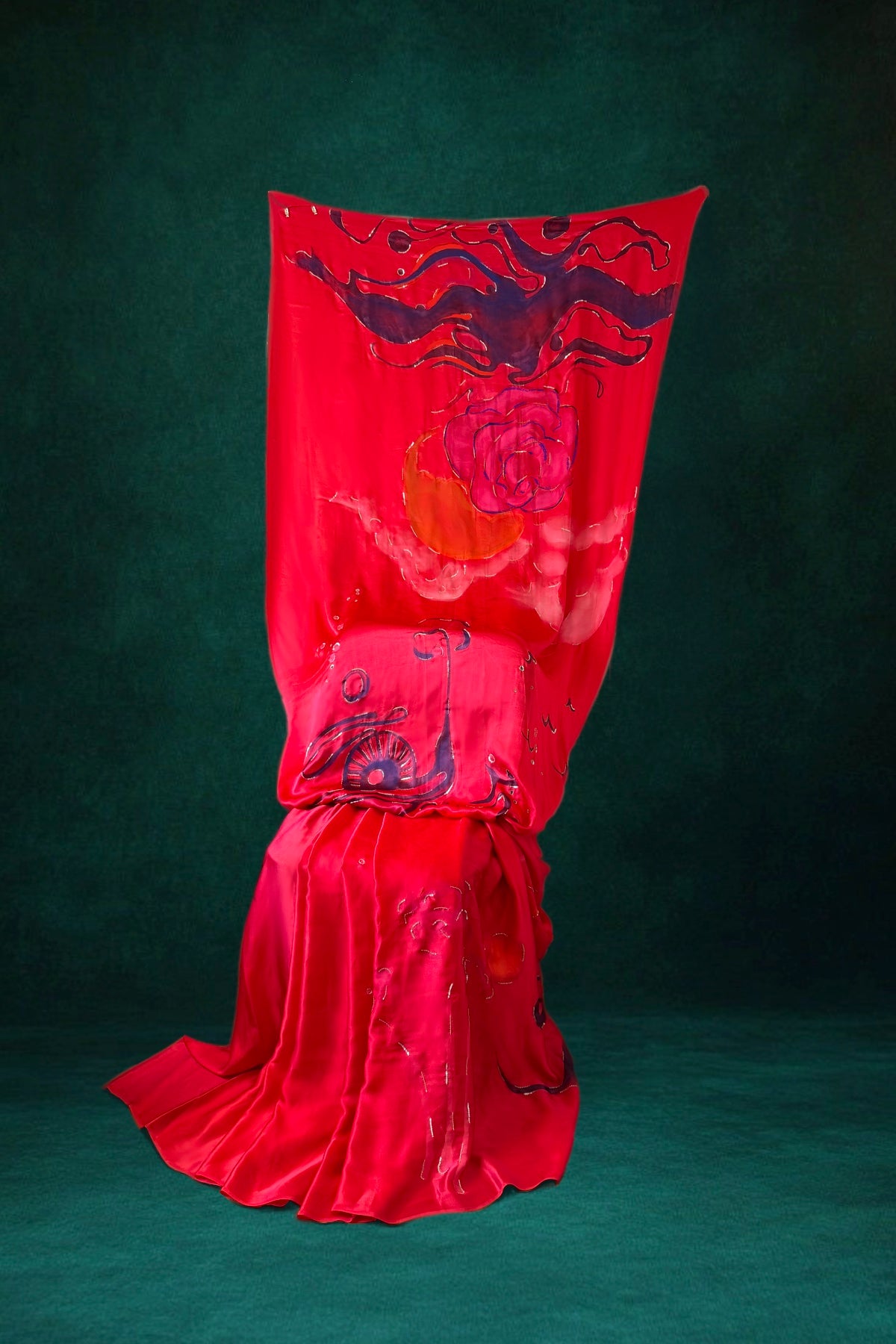 And Then She Rose Saree