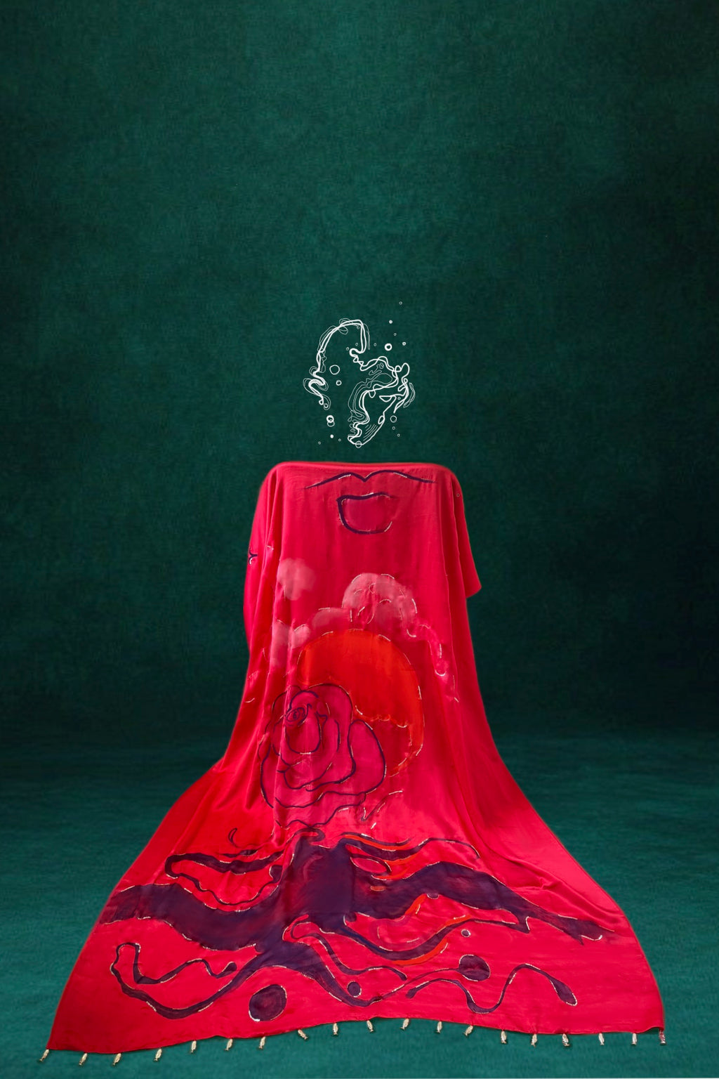 And Then She Rose Saree