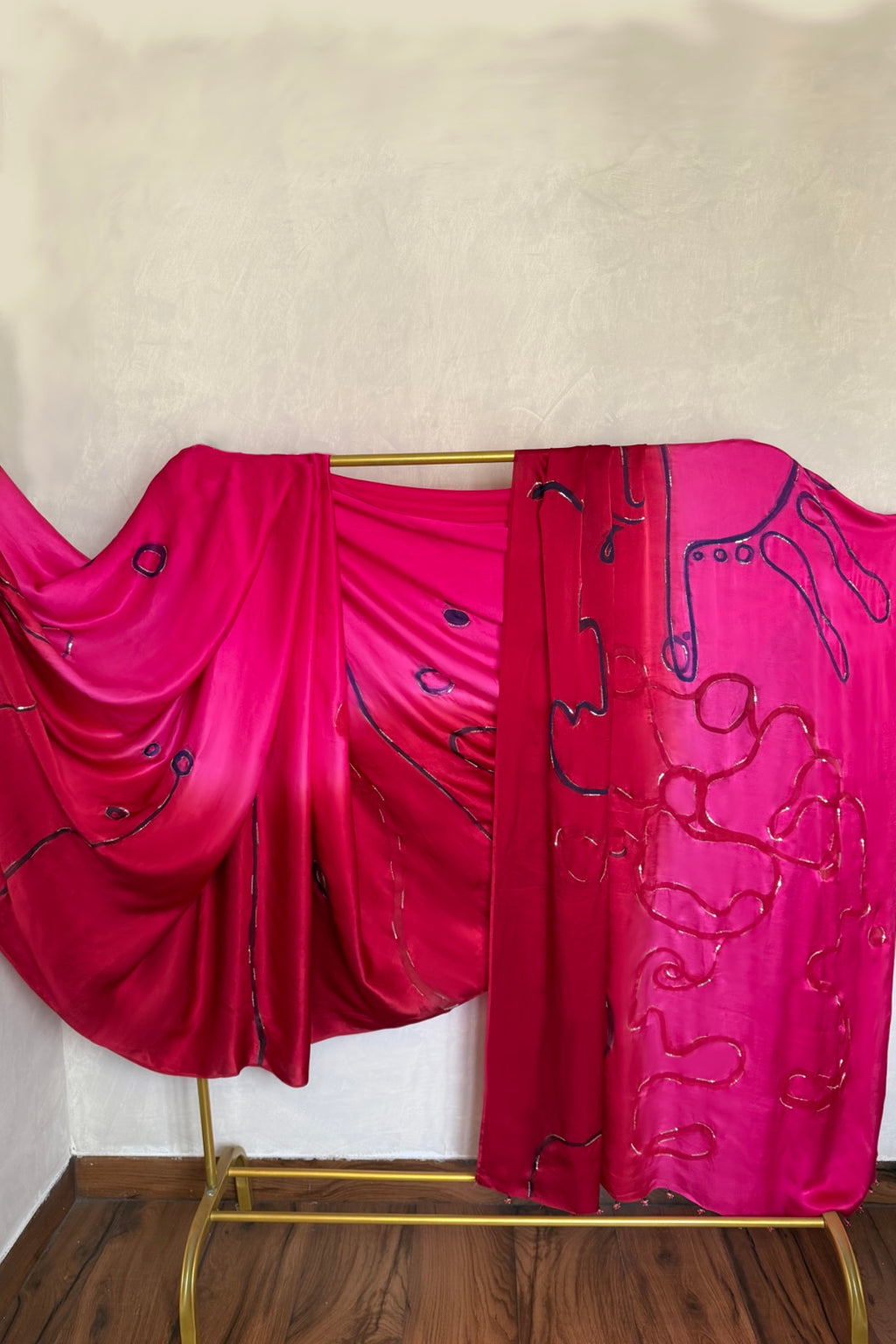Noori Pink Saree